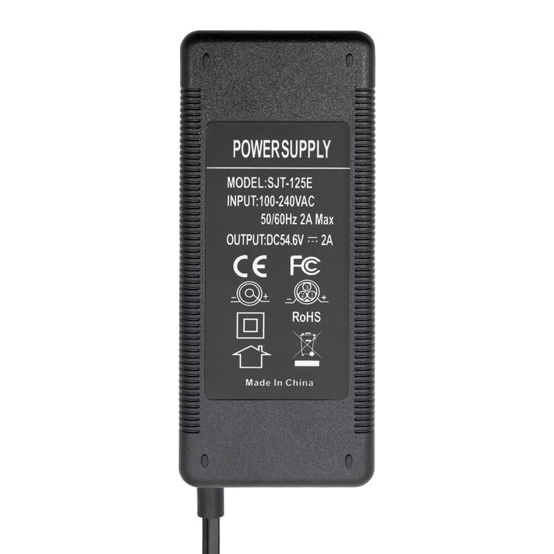 Cargador 48V (salida 54,6v) 2A con conectores DC y GX para Smartgyro speedway/Rockway y similares/ NIU