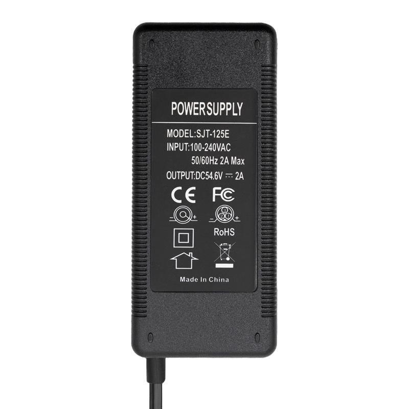 Cargador 48v (salida 54,6v) 2A conector GX16